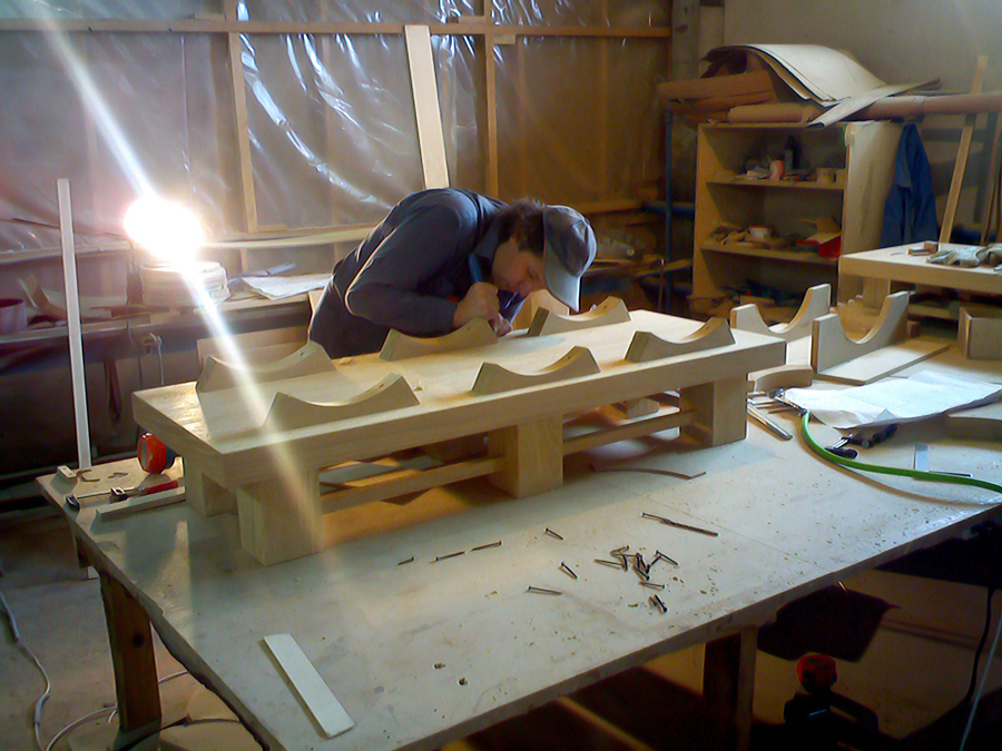 Процесс производства деревянных интерьеров. Фото 10