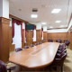 Деревянный интерьер заа президиума суда. Фото4