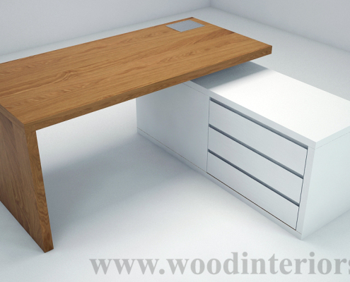 Поворотный стол из дерева. Дизайн -проект