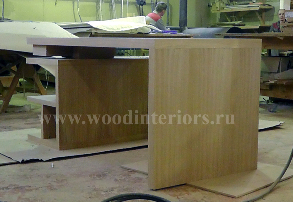 Поворотный стол из дерева. Процесс изготовления